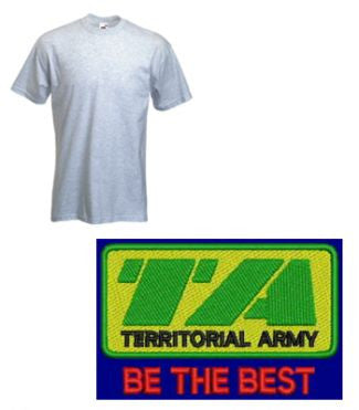 Territorial Army T-Shirt | Army T Shirt | T A T Shirt