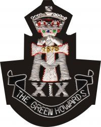 GREEN HOWARDS BLAZER BADGE