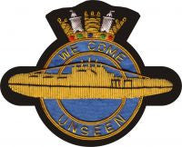 ROYAL NAVY SUBMARINERS Blazer Badges